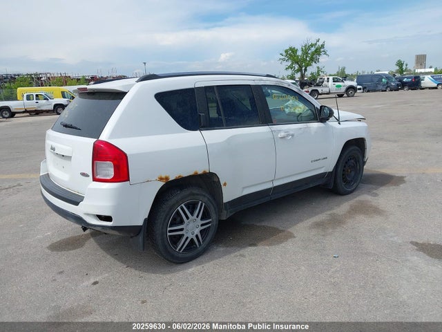 2011 Jeep Compass North მანქანა იყიდება აუქციონზე, vin: 1J4NF4FB7BD201503, აუქციონის ნომერი: 20259630