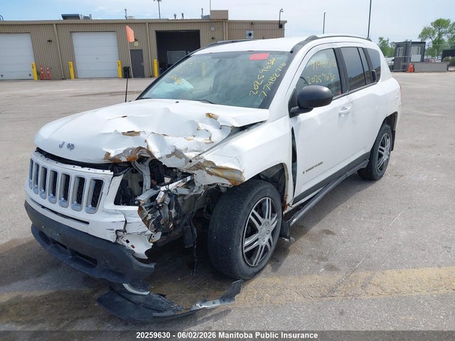 2011 Jeep Compass North მანქანა იყიდება აუქციონზე, vin: 1J4NF4FB7BD201503, აუქციონის ნომერი: 20259630