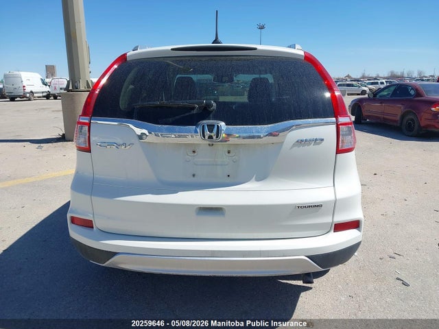 20259646 :رقم المزاد ، 5J6RM4H92FL803903 vin ، 2015 Honda Cr-v Touring مزاد بيع