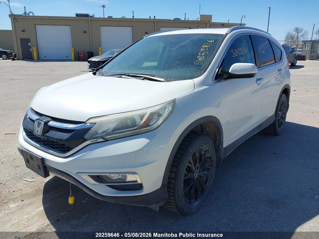 20259646 :رقم المزاد ، 5J6RM4H92FL803903 vin ، 2015 Honda Cr-v Touring مزاد بيع