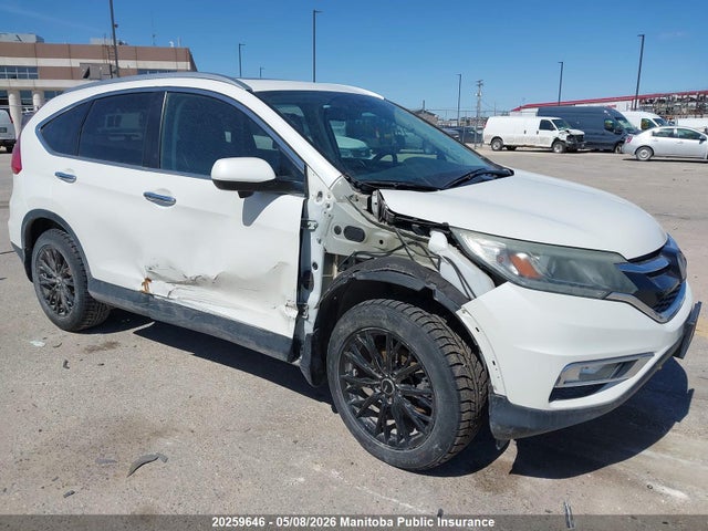 20259646 :رقم المزاد ، 5J6RM4H92FL803903 vin ، 2015 Honda Cr-v Touring مزاد بيع