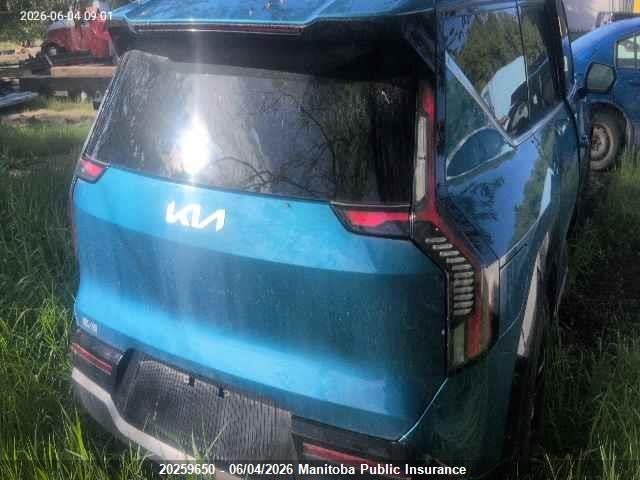 Aukcja sprzedaży 2025 Kia Ev9 Land, vin: KNDADFS53S6058673, numer aukcji: 20259650
