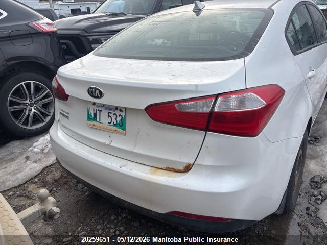 KNAFK4A60E5151443 KIA FORTE EX