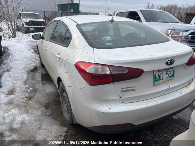KNAFK4A60E5151443 KIA FORTE EX