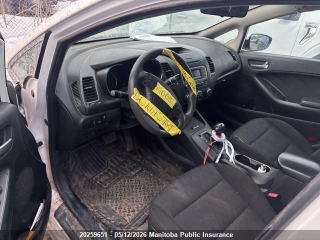 KNAFK4A60E5151443 KIA FORTE EX