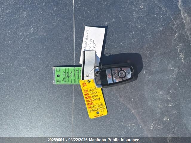 20259661 :رقم المزاد ، 3FTTW8S98RRA85317 vin ، 2024 Ford Maverick Lariat Supercrew مزاد بيع