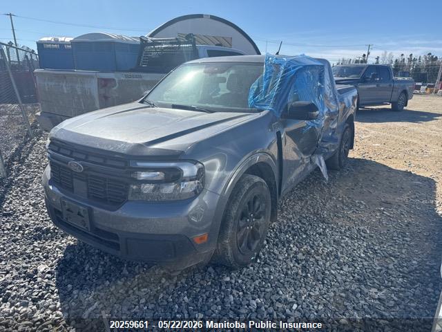 20259661 :رقم المزاد ، 3FTTW8S98RRA85317 vin ، 2024 Ford Maverick Lariat Supercrew مزاد بيع