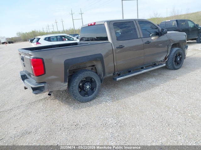 2014 Chevrolet Silverado 1500 Wt Crew Cab მანქანა იყიდება აუქციონზე, vin: 3GCUKPEC8EG484302, აუქციონის ნომერი: 20259674