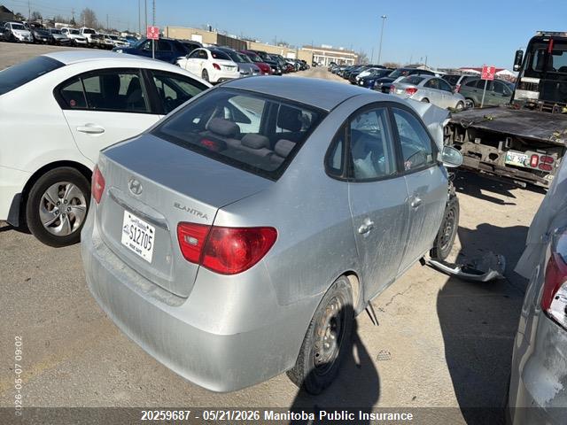 Aukcja sprzedaży 2010 Hyundai Elantra Gl, vin: KMHDU4BD5AU092239, numer aukcji: 20259687