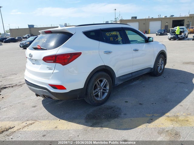 2018 Hyundai Santa Fe Sport მანქანა იყიდება აუქციონზე, vin: 5XYZUDLB9JG544833, აუქციონის ნომერი: 20259712