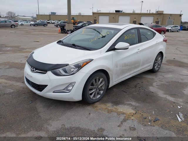 2014 Hyundai Elantra Gls მანქანა იყიდება აუქციონზე, vin: 5NPDH4AE2EH527351, აუქციონის ნომერი: 20259714
