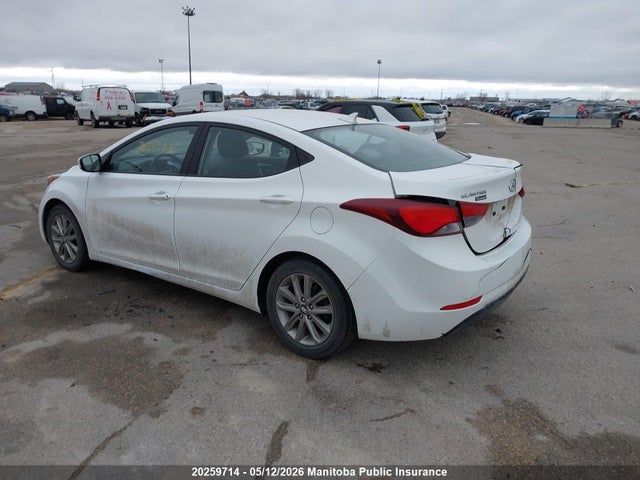 2014 Hyundai Elantra Gls მანქანა იყიდება აუქციონზე, vin: 5NPDH4AE2EH527351, აუქციონის ნომერი: 20259714