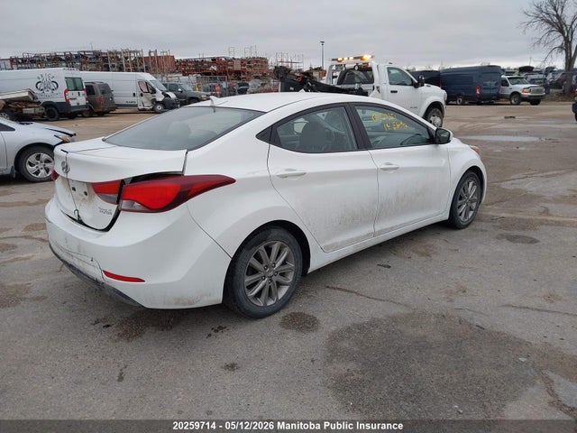 2014 Hyundai Elantra Gls მანქანა იყიდება აუქციონზე, vin: 5NPDH4AE2EH527351, აუქციონის ნომერი: 20259714