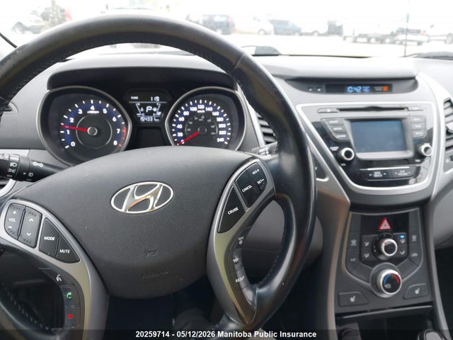 2014 Hyundai Elantra Gls მანქანა იყიდება აუქციონზე, vin: 5NPDH4AE2EH527351, აუქციონის ნომერი: 20259714