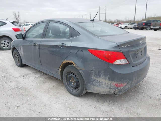 Aukcja sprzedaży 2013 Hyundai Accent Gl, vin: KMHCT4AE6DU274397, numer aukcji: 20259735