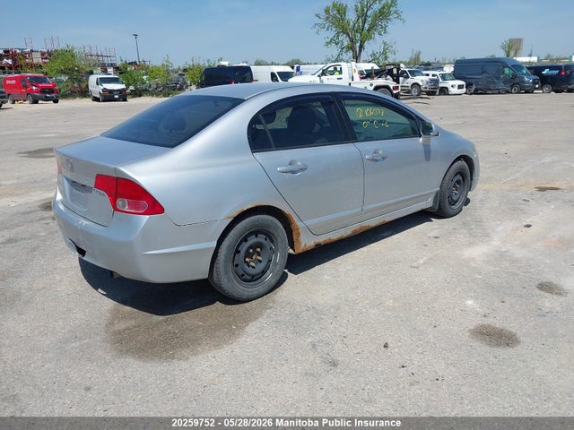 20259752 :رقم المزاد ، 2HGFA16587H106073 vin ، 2007 Honda Civic Lx مزاد بيع