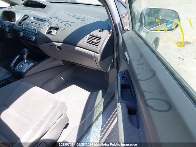 20259752 :رقم المزاد ، 2HGFA16587H106073 vin ، 2007 Honda Civic Lx مزاد بيع