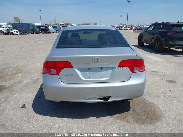 20259752 :رقم المزاد ، 2HGFA16587H106073 vin ، 2007 Honda Civic Lx مزاد بيع