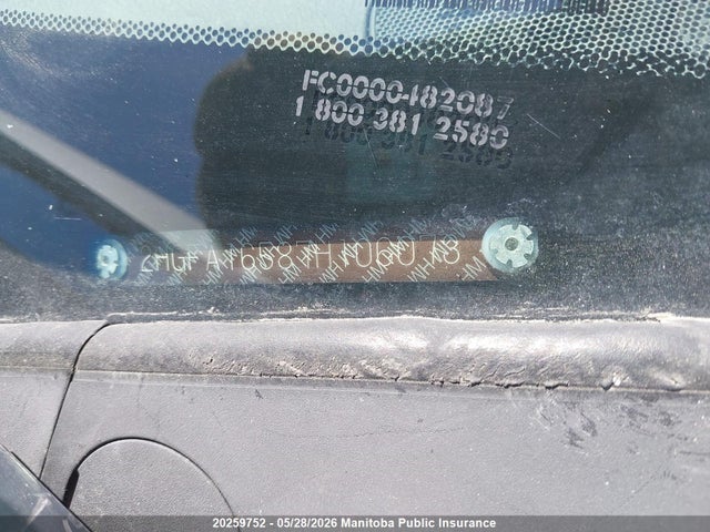 20259752 :رقم المزاد ، 2HGFA16587H106073 vin ، 2007 Honda Civic Lx مزاد بيع