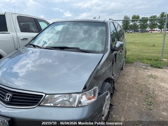 Aukcja sprzedaży 2000 Honda Odyssey, vin: 2HKRL1863YH003633, numer aukcji: 20259759