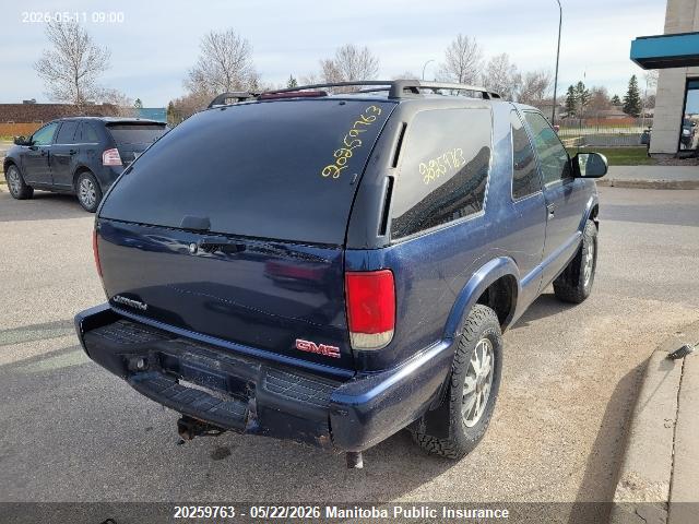 Aukcja sprzedaży 2005 Gmc Jimmy Sls, vin: 1GKCT18X65K117187, numer aukcji: 20259763