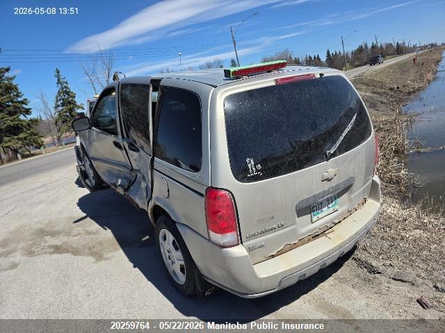 Aukcja sprzedaży 2008 Chevrolet Uplander Ls, vin: 1GNDU23W38D195928, numer aukcji: 20259764