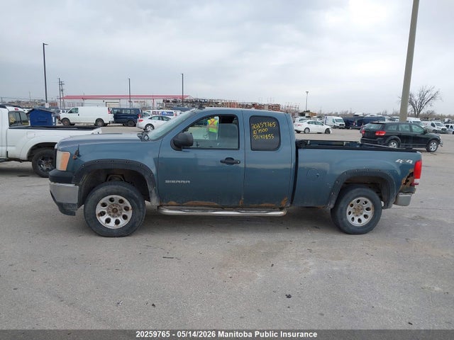 Продаж на аукціоні авто 2010 Gmc Sierra 1500 Wt Ext Cab, vin: 1GTSKTEA7AZ147855, номер лоту: 20259765