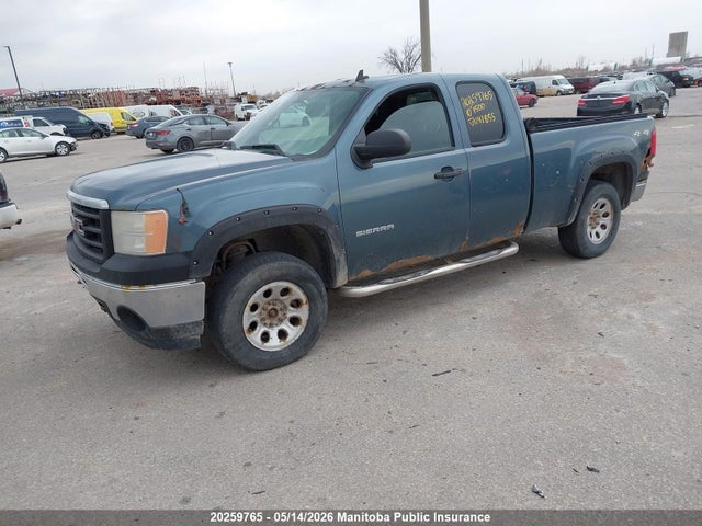 Продаж на аукціоні авто 2010 Gmc Sierra 1500 Wt Ext Cab, vin: 1GTSKTEA7AZ147855, номер лоту: 20259765