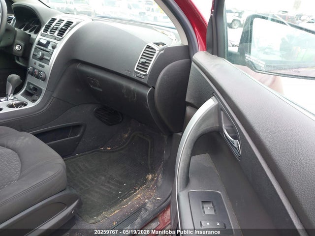 20259767 :رقم المزاد ، 1GKLRKED5AJ156044 vin ، 2010 Gmc Acadia Sle مزاد بيع