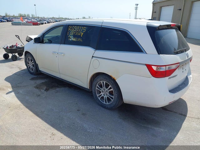Продажа на аукционе авто 2011 Honda Odyssey Ex-l, vin: 5FNRL5H66BB503296, номер лота: 20259775