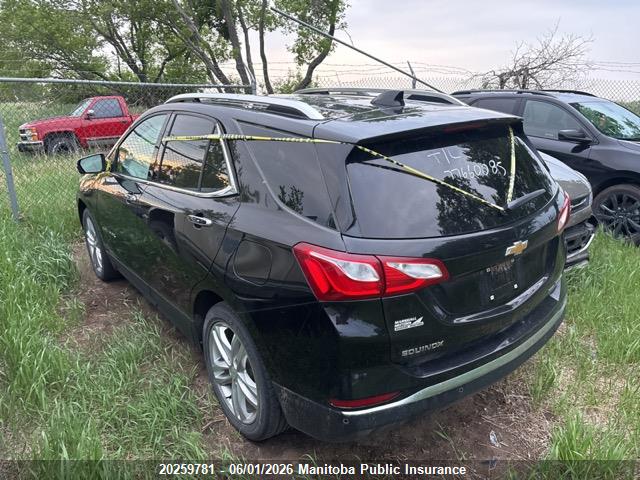 Aukcja sprzedaży 2018 Chevrolet Equinox Premier, vin: 2GNAXVEV6J6188850, numer aukcji: 20259781