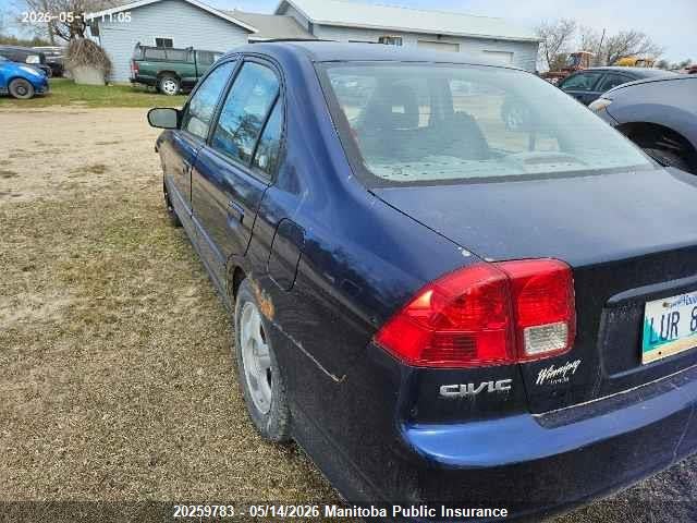 20259783 :رقم المزاد ، 2HGES16874H927857 vin ، 2004 Honda Civic Si مزاد بيع