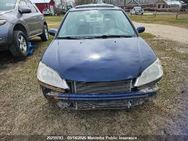 20259783 :رقم المزاد ، 2HGES16874H927857 vin ، 2004 Honda Civic Si مزاد بيع