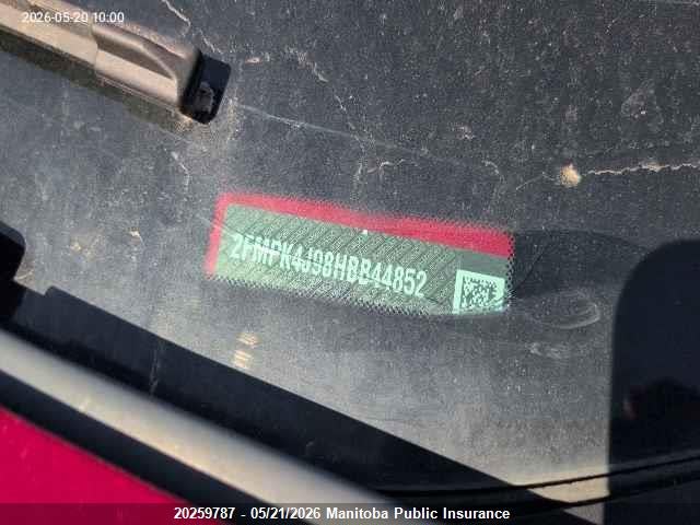 Aukcja sprzedaży 2017 Ford Edge Sel, vin: 2FMPK4J98HBB44852, numer aukcji: 20259787