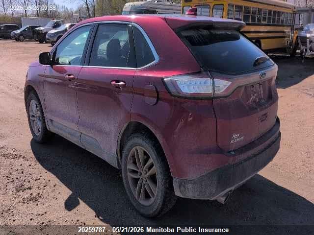 Aukcja sprzedaży 2017 Ford Edge Sel, vin: 2FMPK4J98HBB44852, numer aukcji: 20259787