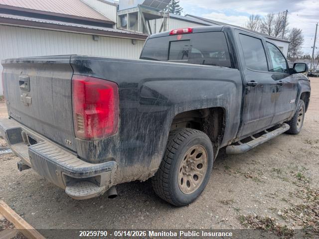 20259790 :رقم المزاد ، 3GCUKSEC7GG353609 vin ، 2016 Chevrolet Silverado 1500 Ltz Crew Cab مزاد بيع