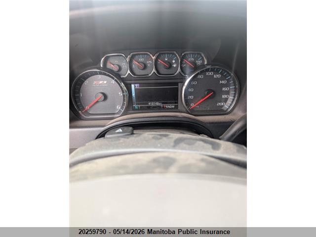 20259790 :رقم المزاد ، 3GCUKSEC7GG353609 vin ، 2016 Chevrolet Silverado 1500 Ltz Crew Cab مزاد بيع
