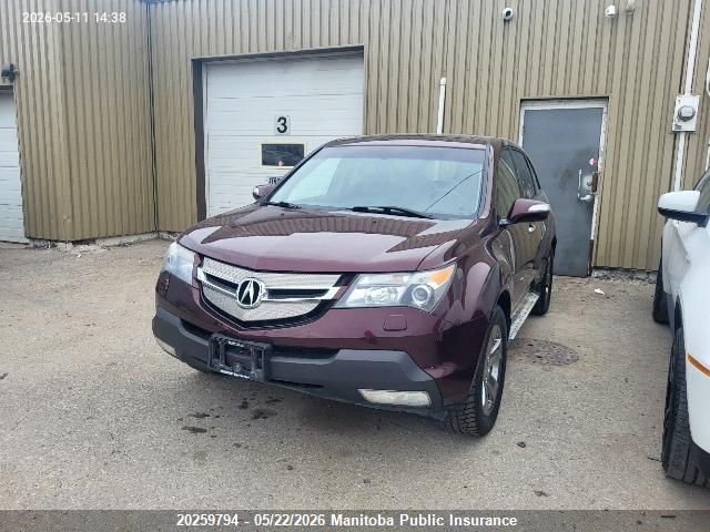 Aukcja sprzedaży 2008 Acura Mdx, vin: 2HNYD28808H006069, numer aukcji: 20259794