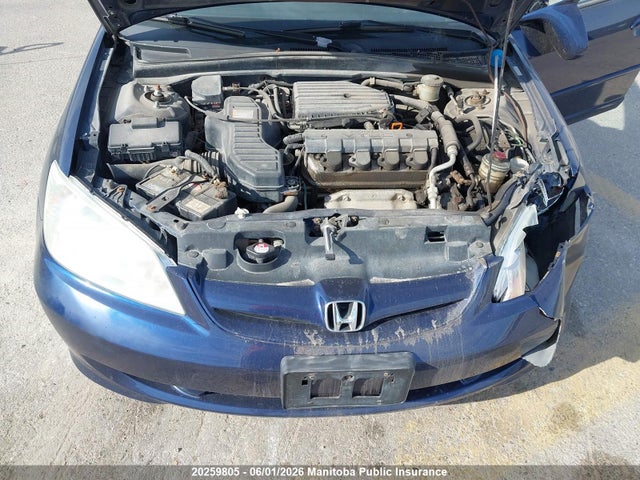 20259805 :رقم المزاد ، 2HGES16804H913881 vin ، 2004 Honda Civic Si Si مزاد بيع