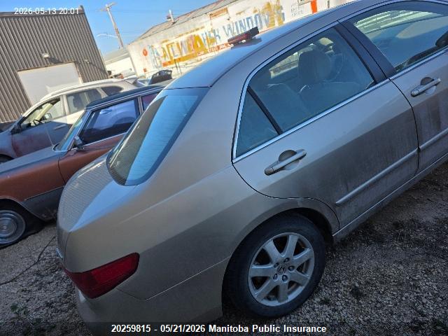 Aukcja sprzedaży 2005 Honda Accord Ex-v6, vin: 1HGCM66575A800109, numer aukcji: 20259815