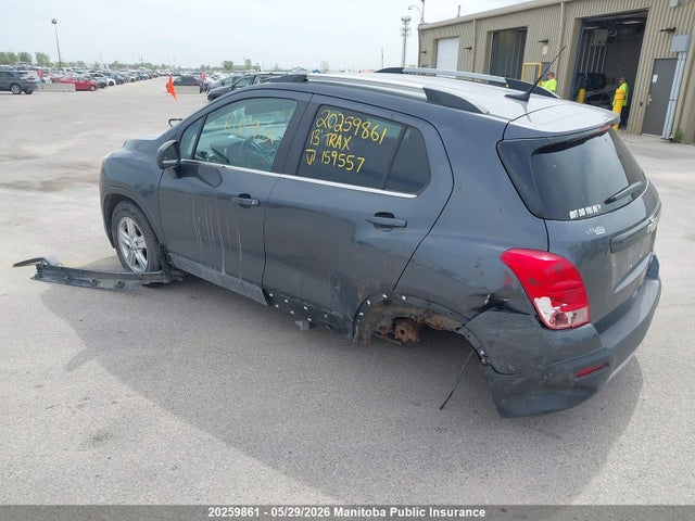 Aukcja sprzedaży 2013 Chevrolet Trax Lt, vin: 3GNCJPSB6DL159557, numer aukcji: 20259861