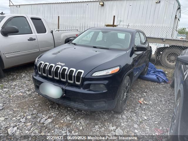 Продажа на аукционе авто 2015 Jeep Cherokee Sport, vin: 1C4PJMAB5FW665808, номер лота: 20259923