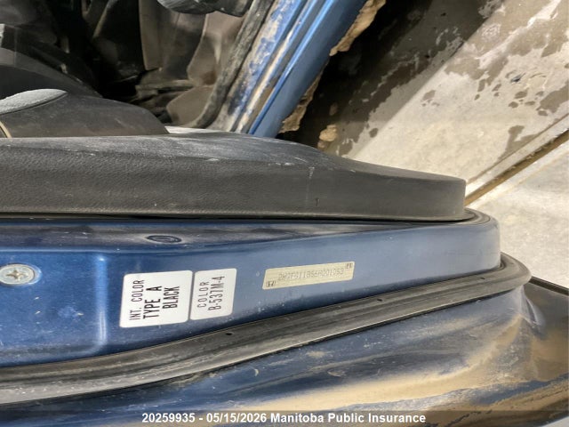 20259935 :رقم المزاد ، 2HGFG11856H001053 vin ، 2006 Honda Civic Ex مزاد بيع