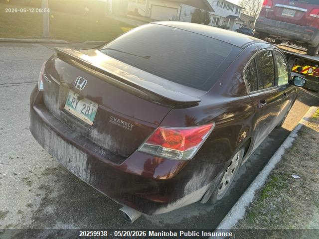 Aukcja sprzedaży 2008 Honda Accord Lx, vin: 1HGCP26358A811936, numer aukcji: 20259938