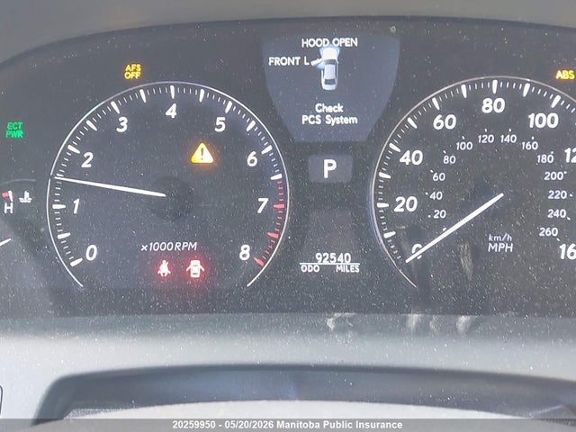 Продаж на аукціоні авто 2012 Lexus Ls 460l, vin: JTHDL1EF5C5004353, номер лоту: 20259950