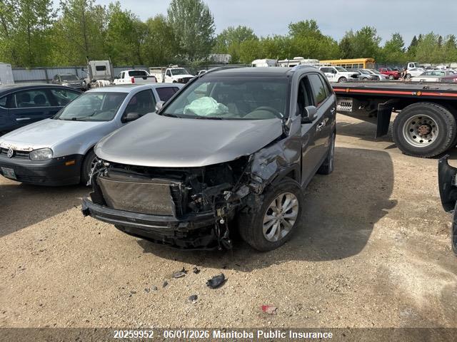20259952 :رقم المزاد ، 5XYKUDA74EG537357 vin ، 2014 Kia Sorento Ex V6 مزاد بيع