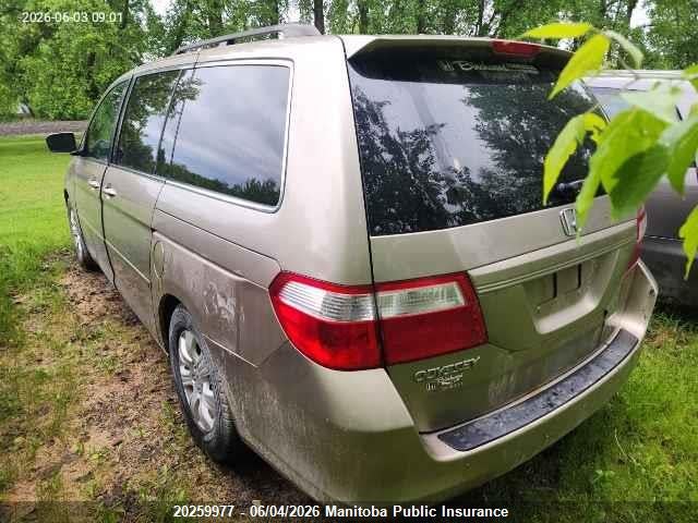 Aukcja sprzedaży 2007 Honda Odyssey Ex, vin: 5FNRL38447B510077, numer aukcji: 20259977