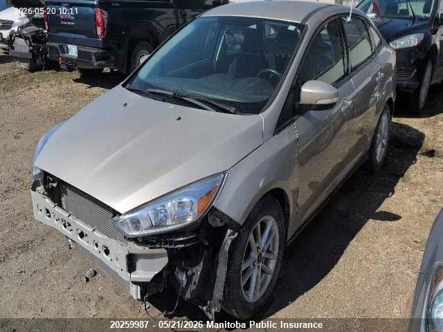 Aukcja sprzedaży 2017 Ford Focus S, vin: 1FADP3F24HL207451, numer aukcji: 20259987