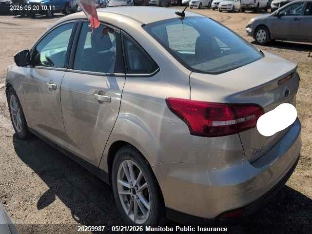 Aukcja sprzedaży 2017 Ford Focus S, vin: 1FADP3F24HL207451, numer aukcji: 20259987