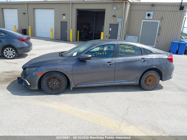 20259997 :رقم المزاد ، 2HGFC2F7XKH009063 vin ، 2019 Honda Civic Ex مزاد بيع